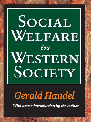 cover image of Social Welfare in Western Society